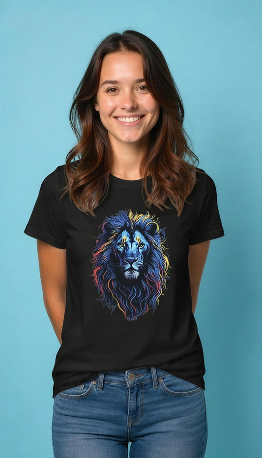 Polera Femenina Blanca Leon, Moda Urbana Mujer Chile, DAONCI